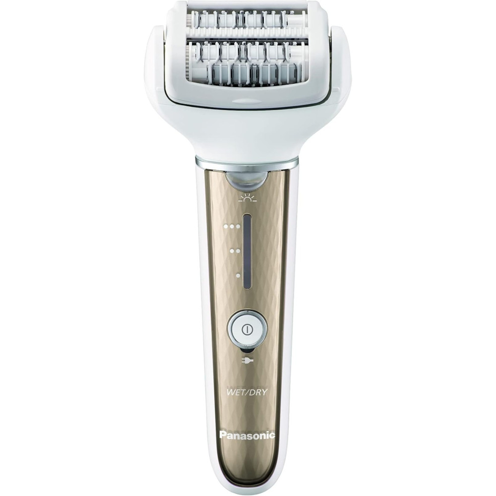 Panasonic Cordless Shaver And Epilator Es-El3A For Women 4-Piece Kit, Gentle Wet/Dry Hair Removal For Legs, Underarms, Bikini