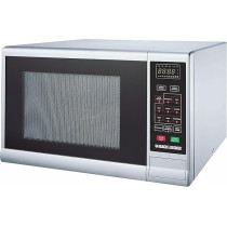 Black & Decker 30L Combination Microwave Oven with Grill, 1000W Power, Auto Menu Function, 5 Microwave Power Levels, Efficient Defrost And Grill, Sleek Finish, Silver, MZ3000PG-B5