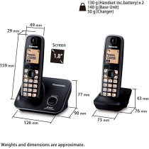 Panasonic Cordless Phone, KX-TG3712BX
