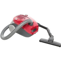 SAMSUNG 1600 Watt Canister Vacuum Cleaner, Red
