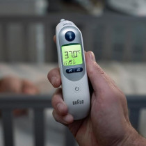 Braun IRT 6525 Healthcare Thermoscan 7 Ear Thermometer With Age Precision (Accurate, Convenient, Temperature Screening, Fever, Fast, Easy To Use) And Night Mode