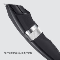 Panasonic Long Beard Trimmer For Men, 58 Length Settings And 4 Attachments For Cutting And Detailing, Cordless Or Corded Operation, ER-GB96-K, Black