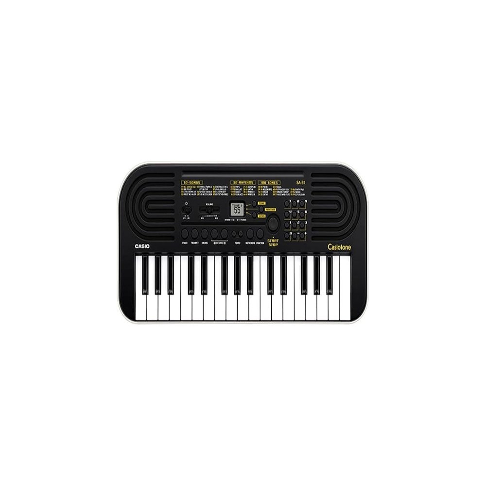Casio SA-51 32 Mini-Keys Keyboard in Black And Grey