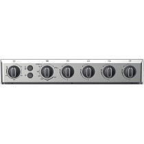 Midea Freestanding Cooker, Silver, 60cm