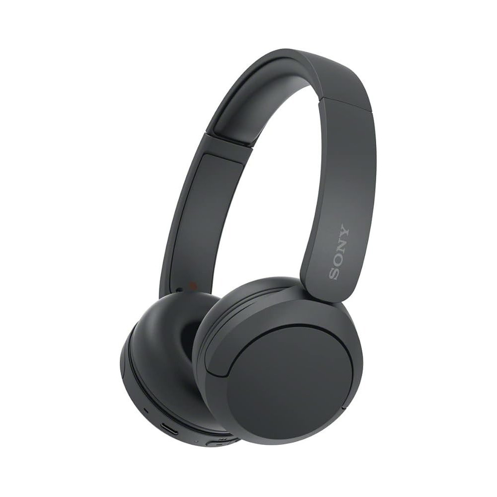 Sony WH-CH520 Wireless Headphones, 50 Hours Battery Life, Clearer Hands-Free Calling, Multipoint Connection, On-Ear Style, Black