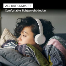 Sony WH-CH520 Wireless Headphones, 50 Hours Battery Life, Clearer Hands-Free Calling, Multipoint Connection, On-Ear Style, Black