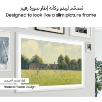 Samsung 75 Inch 4K QLED HDR Customizable Frame Smart TV, QA75LS03DAUXZN, Black