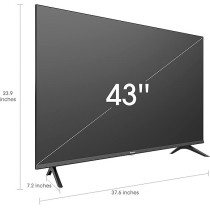 Hisense 43 Inch TV FHD Smart OS Vidaa TV With DTS Virtual x Game And Sports Modes, 43A4H, Black