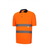 Abbas Ali Reflective High Visibility Workwear Polo T-Shirt, 245gsm, Style No. DJM, Small