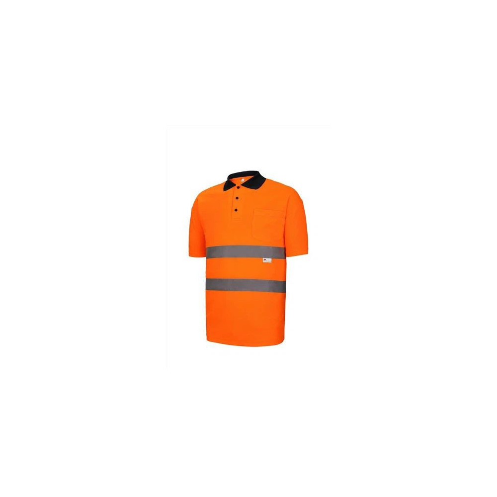 Abbas Ali Reflective High Visibility Workwear Polo T-Shirt, 245gsm, Style No. DJM, Small