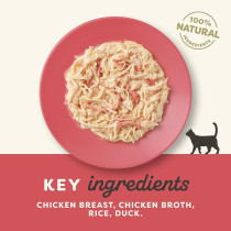 Applaws 60g x 10pcs Chicken Breast with Duck in Broth Wet Cat Food