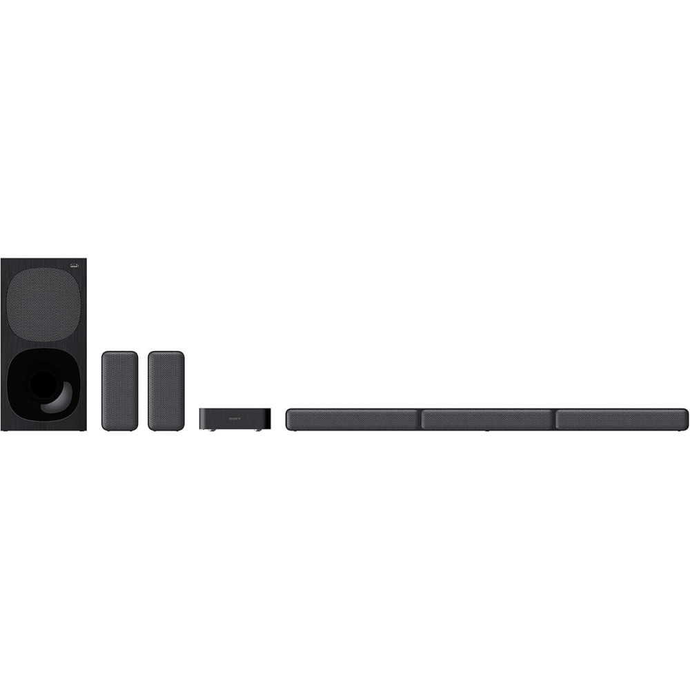 Sony HT-S40R 5.1Ch Real Surround 600 WaT Soundbar with Wireless Rear Speakers Bluetooth Dolby Digital HDMI ARC Optical Input