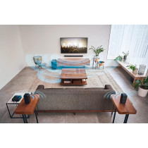 Sony HT-S40R 5.1Ch Real Surround 600 WaT Soundbar with Wireless Rear Speakers Bluetooth Dolby Digital HDMI ARC Optical Input