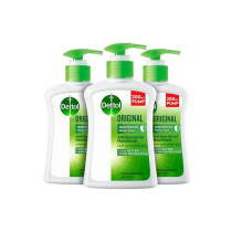 Dettol Original Anti-Bacterial Handwash, 3 Pieces, 200 ml