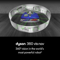 Dyson 360 Vis Nav Robot Vacuum, Blue, 1 Year Warranty