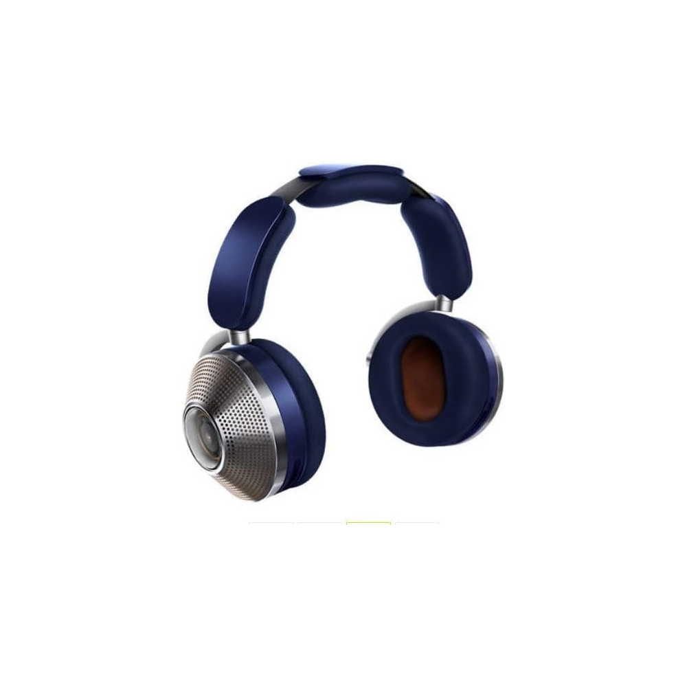 Dyson Zone Headphones with Air Purification, Advanced Noise Cancellation, Touch & Voice Control, Beamforming And Noise-Cancelling Microphones Prussian Blue/Bright Copper, 376089-01, 1 Year Warranty