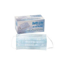 Softi-Lite 50-Piece Surgical Face Mask With Ear Loop