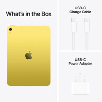 Apple iPad 11 Gen (2025) 11-inch A16 Chip Wi-Fi, Yellow, 128 GB International Version, 1 Year warranty MD4A4