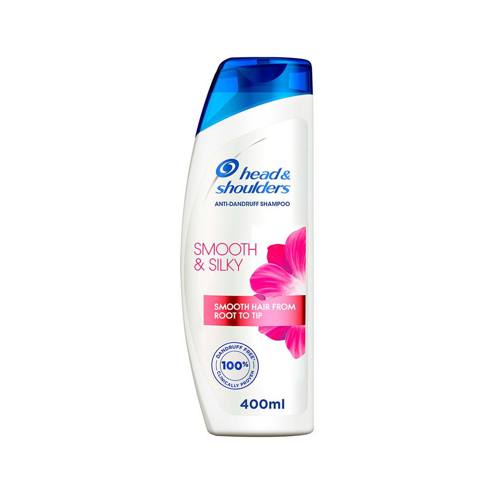 Head And Shoulders Smooth And Silky Anti-Dandruff Shampoo, 400 ml