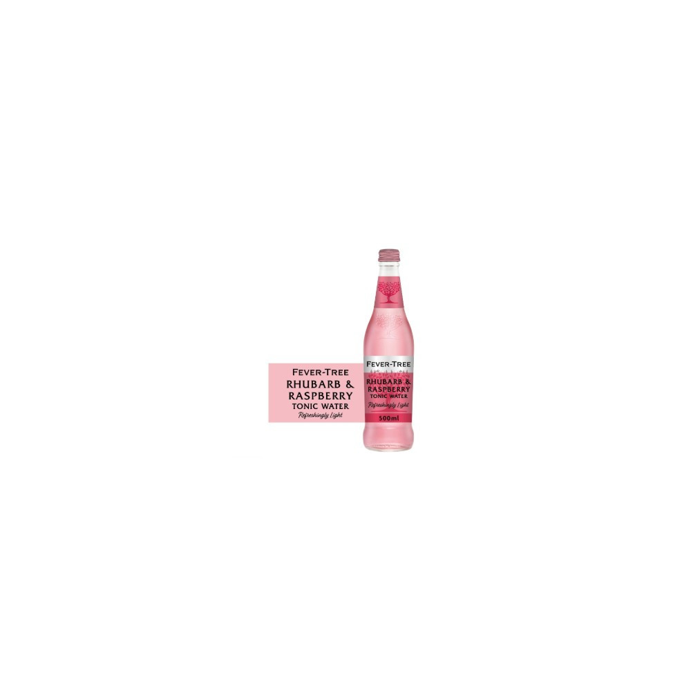 Fever-Tree Light Rhubarb And Raspberry Tonic Water, 24 x 200ML