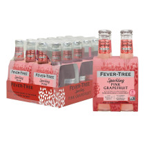 Fever Tree Sparkling Pink Grapefruit Soda, 24 x 200ml