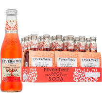 Fever Tree Sparkling Blood Orange Soda, 24 x 200ml