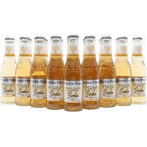 Fever Tree White Grape and Apricot Soda/Case of 24 x 200ml Bottles