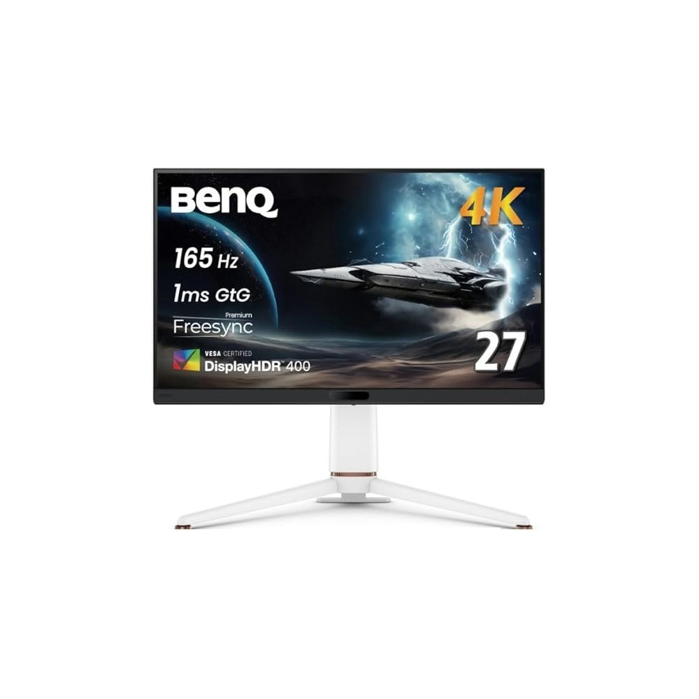 BenQ 27 Inch 4K 165 Hz MOBIUZ Gaming Monitor, White