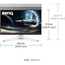 BenQ 27 Inch 4K 165 Hz MOBIUZ Gaming Monitor, White