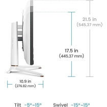 BenQ 27 Inch 4K 165 Hz MOBIUZ Gaming Monitor, White