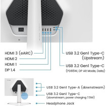 BenQ 27 Inch 4K 165 Hz MOBIUZ Gaming Monitor, White