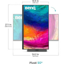 BenQ 27 Inch 2K QHD Designer Monitor, Grey