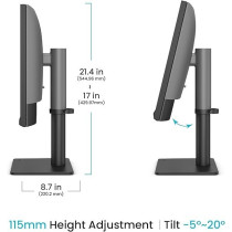 BenQ 27 Inch 2K QHD Designer Monitor, Grey