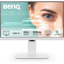 BenQ 27 Inch 100 Hz Ergonomic USB-C Home Office Monitor, White