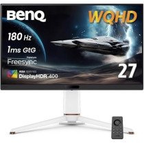BenQ MOBIUZ 27 Inch 2K 180 Hz Refresh Rate Gaming Monitor, White