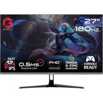 GAMEON New 2024 1080p Gaming Monitor 27 Inch, GOPS27180IPS, FHD IPS, 180Hz Refresh Rate, 0.5ms Response Time, 2.1 HDMI, G-Sync And FreeSync, HDR, Built-in-Speakers, Console Ready