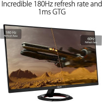 Asus TUF Gaming VG279Q3R Gaming Monitor , 27 Inch, Full HD (1920 x 1080), 180Hz, Fast IPS, Extreme Low Motion Blur, 1ms (GTG), FreeSync, Variable Overdrive, RGB
