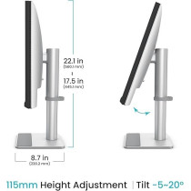 BenQ MA270U 27Inch 4K 3840x2160 Monitor For MacBook Pro/Air, Dual USB-C, 90W Power Delivery, Mac Color Match, USB Hub, Brightness And Volume Control On Mac, Height And Tilt Adjustable Stand, P3 Color Gamut
