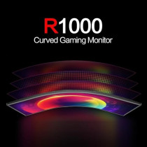 Koorui 34 Inch Ultrawide WQHD 165 Hz Gaming Monitor, Black