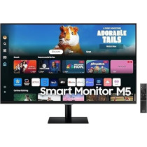 Samsung M5 2024 Smart Monitor 27 Inch Smart Monitor, Wifi, Bluetooth, Speaker, FHD (1,920 x 1,080) Black, LS27DM500EMXUE