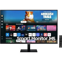 Samsung M5 2024 Smart Monitor 27 Inch Smart Monitor, Wifi, Bluetooth, Speaker, FHD (1,920 x 1,080) Black, LS27DM500EMXUE