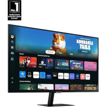 Samsung M5 2024 Smart Monitor 27 Inch Smart Monitor, Wifi, Bluetooth, Speaker, FHD (1,920 x 1,080) Black, LS27DM500EMXUE