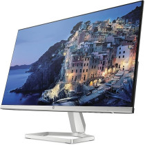 HP M24fd FHD USB-C Monitor, 24-inch, 300 Nits, Eyesafe, Natural Silver, 474U1AA