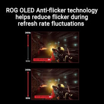 ASUS ROG Strix OLED XG27AQDMG gaming monitor 27-inch 1440P glossy WOLED, 240Hz, 0.03ms, custom heatsink, OLED Anti-flicker, OLED Care, uniform brightness, G-SYNC compatible, Display Widget Center