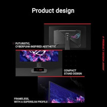 ASUS ROG Strix OLED XG27AQDMG gaming monitor 27-inch 1440P glossy WOLED, 240Hz, 0.03ms, custom heatsink, OLED Anti-flicker, OLED Care, uniform brightness, G-SYNC compatible, Display Widget Center
