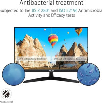 ASUS VY279HGE Eye Care Gaming Monitor-27 inch FHD 1920 x 1080), IPS, 144Hz, IPS, SmoothMotion, 1ms(MPRT), FreeSync Premium, Eye Care Plus technology, Blue Light Filter, Flicker Free, antibacterial treatment