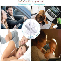 UK PLUS Mini Portable Humidifier Cool Mist, 7-Colour Led Night Light Humidifiers, Auto Shut-Off, Super Quiet, Personal Humidifier For Bedroom Home Desk Office Cartoon Air Humidifier (Blue)