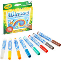 Crayola Washable Window Markers FX 8CT 24