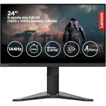Lenovo 23.8 Inch Full HD Gaming Monitor, G24-20, Black