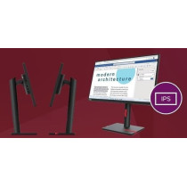 Lenovo ThinkVision T24i-30 23.8 Inch Full HD Monitor, Raven Black